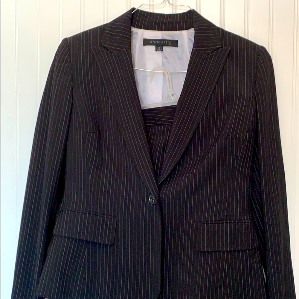 Anne Klein Pinstripe Suit